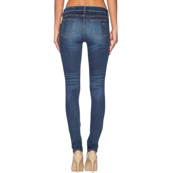 Rag & Bone The Skinny Jeans Pacifico Destroyed Size 24 Light - Picture 11 of 11